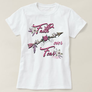 T-shirt La foi au-dessus de la peur