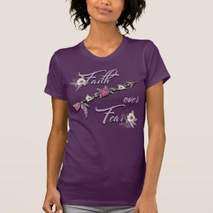 T-shirt La foi au-dessus de la peur