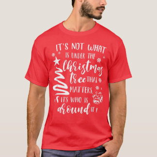 T-shirt La Foi Chrétienne De Noël C'Est Qui Autour De Noël