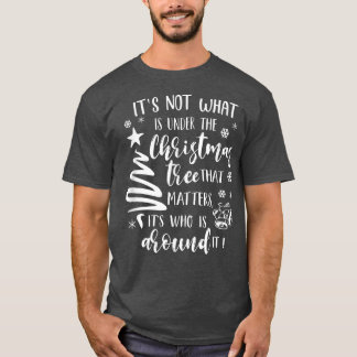 T-shirt La Foi Chrétienne De Noël C'Est Qui Autour De Noël