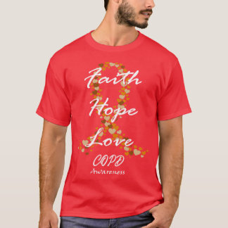 T-shirt La Foi de sensibilisation à la MPOC Espère Aimer l