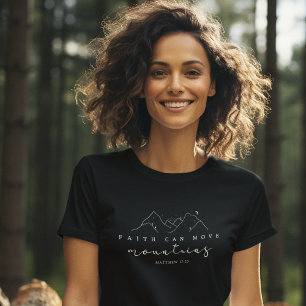 T-shirt La foi peut déplacer les montagnes