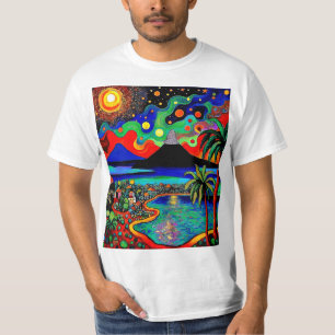 T-shirt La Fontaine du Volcan