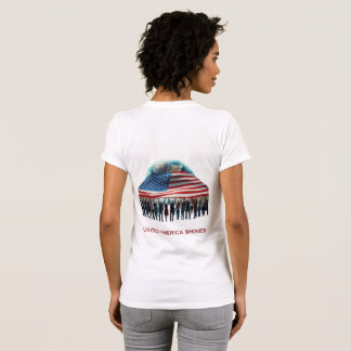 T-shirt La force de l'Amérique brille