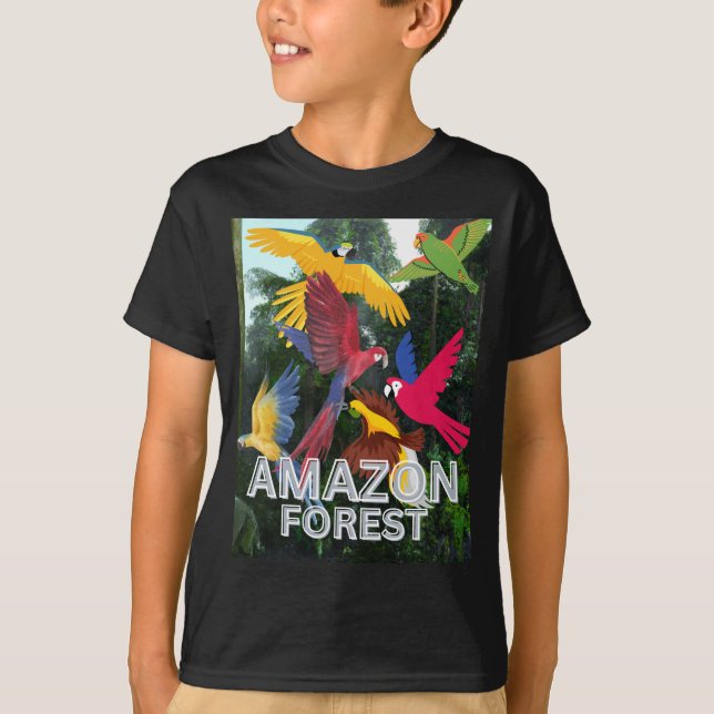T-shirt La forêt amazonienne - La forêt amazonienne (Devant)