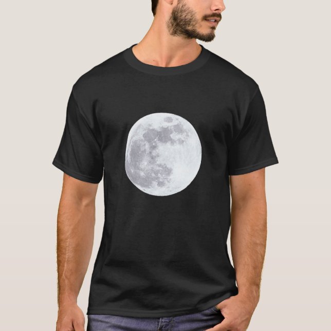 T-shirt La formation de la lune (Devant)