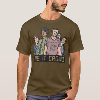 T-shirt La foule informatique Jen Maurice Roy Richmond Dou