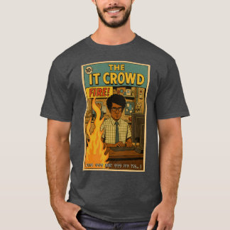 T-shirt La foule IT s'embrase