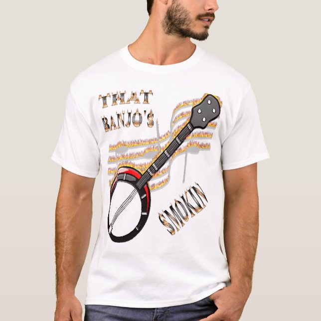 T-shirt La fumée de Banjo (Devant)