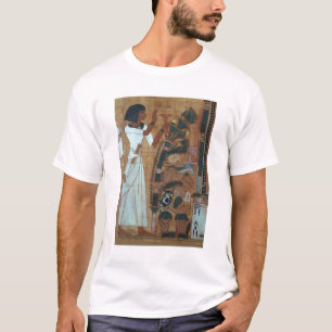 T-shirt La fumigation d'Osiris, page du livre du Th