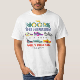 T-shirt La Fun Run de Moore the Merrier