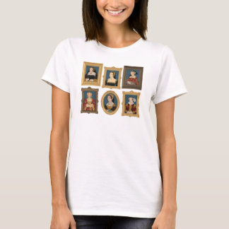 T-shirt La Galerie des Six Epouses d'Henri VIII
