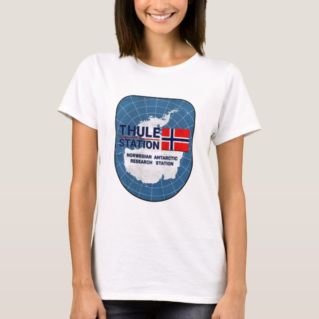 T-shirt La gare de Thing - Thule (Devant)