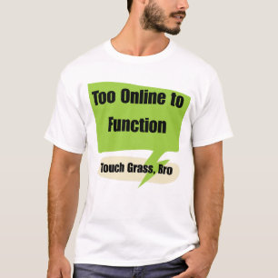 T-shirt La génération Z trop en ligne pour fonctionner T