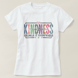 T-shirt La gentillesse est gratuite, répandez-la partout Q