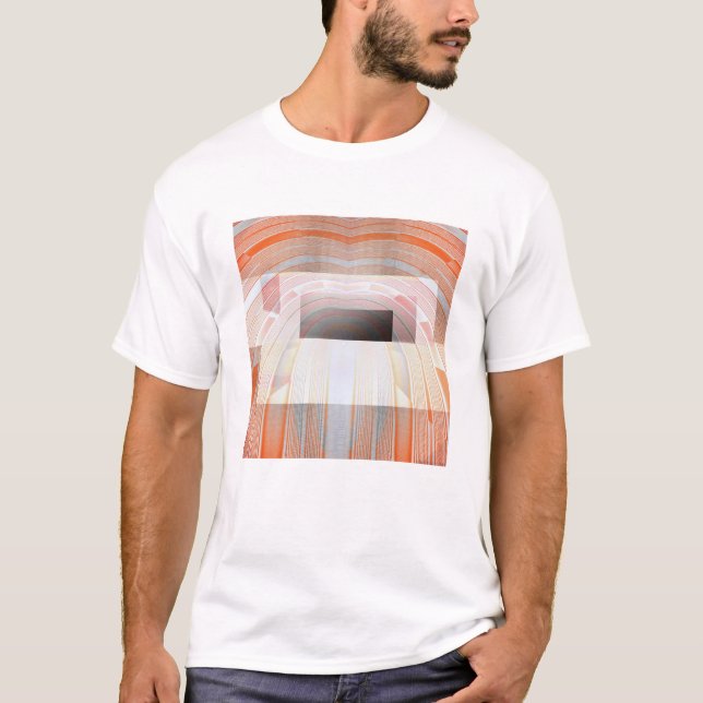 T-shirt La géométrie abstraite 3.3a (chemise) (Devant)
