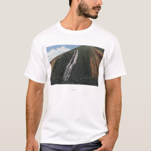 T-shirt La glissière du diable près de la frontière du