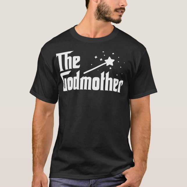 T-shirt La Godmère du nouveau bébé amusant pun magique fée (Devant)