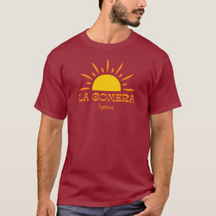 T-shirt LA GOMERA Espagne, Sun