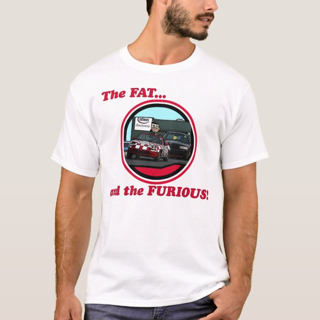 T-shirt La graisse et les 2 furieux ont dégrossi chemise (Devant)