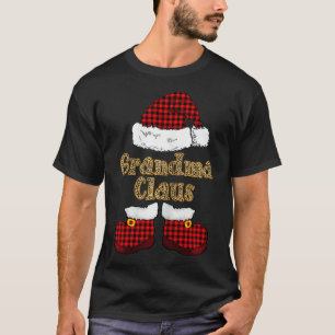 T-shirt La grand-mère Claus Buffalo a planté le chapeau du