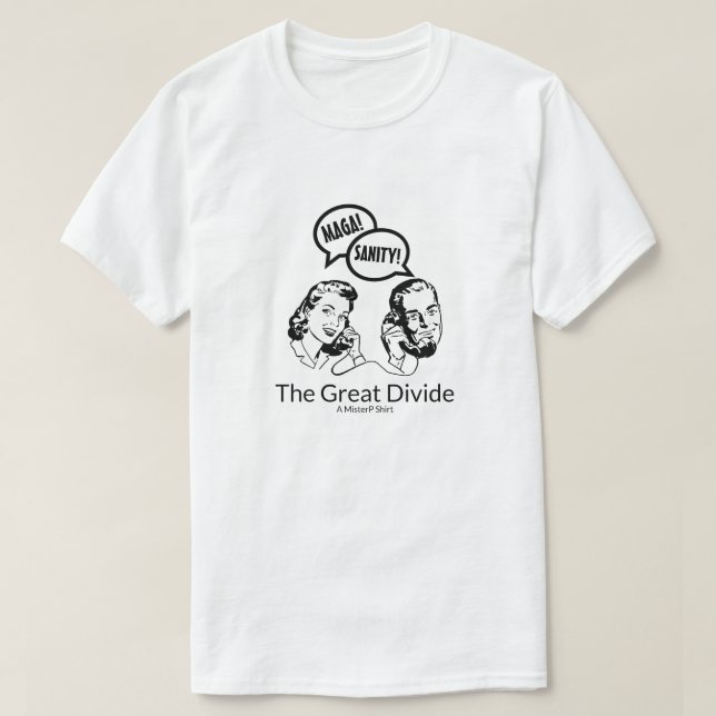 T-shirt La Grande fracture (variante) - Une Chemise Mister (Design devant)