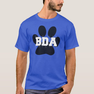 T-shirt La grande patte, chiens vilains d'I <3 soutiennent