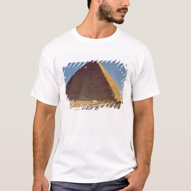T-shirt La grande pyramide du vieux royaume de Khufu (Devant)