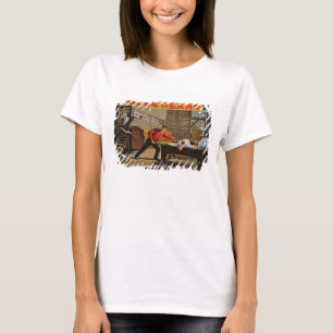 T-shirt "La grande scène de scierie", affiche pour des