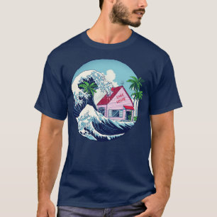 T-shirt la grande vague à kame house