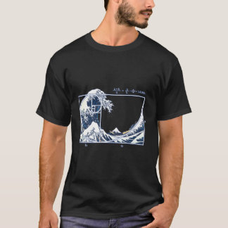 T-shirt La grande vague de Fibonacci