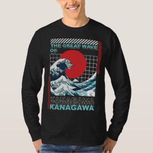 T-shirt La grande vague de Kanagawa Hokusai Art japonais