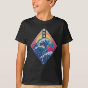 T-shirt La Grande vague de vapeur