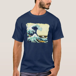T-shirt La grande vague outre de Kanagawa (神奈川沖浪