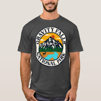 T-shirt La gravité tombe parc national 1