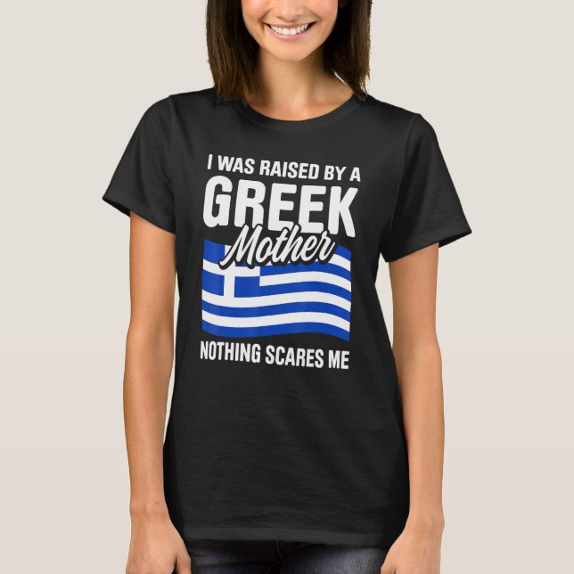 T-shirt La Grèce Pour La Fière Grecque Racines Aimer La Gr (Devant)