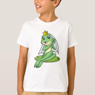 T-shirt La grenouille comme mariée au Mariage avec la Cour