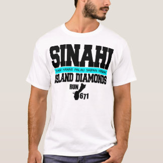 T-shirt La GUAM COURENT 671 diamants d'île de Sinahi