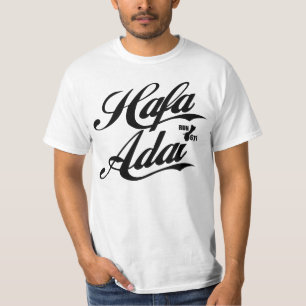 T-shirt La GUAM COURENT 671 Hafa Adai - police noire