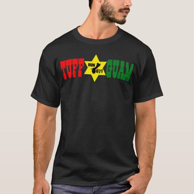 T-shirt La GUAM COURENT 671 nous tuf Guam (Devant)