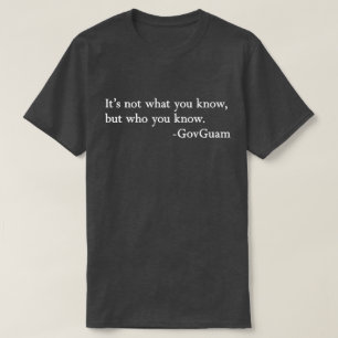 T-shirt La GUAM COURENT 671 qui vous savez