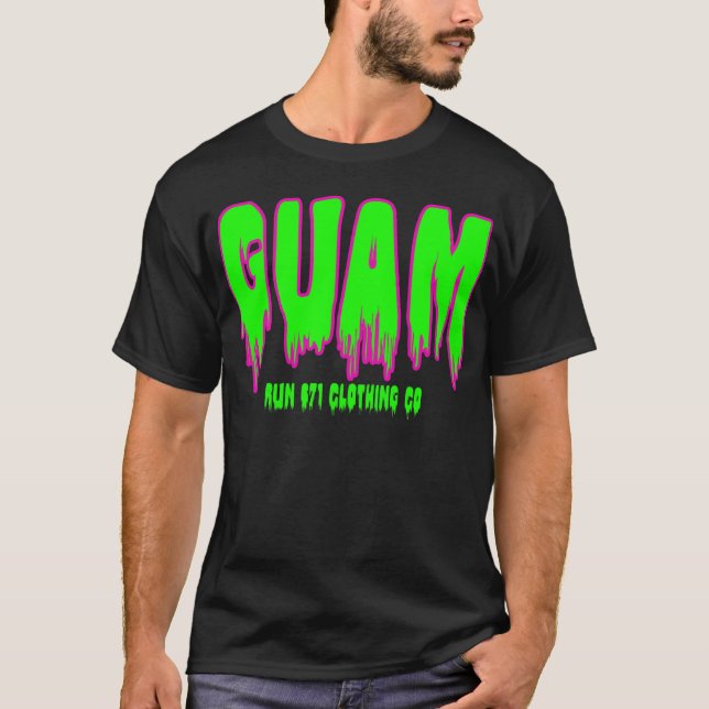 T-shirt La GUAM COURENT la décharge d'Ordot du toxique 671 (Devant)