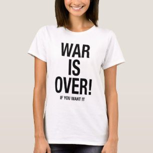 T-shirt La guerre est finie