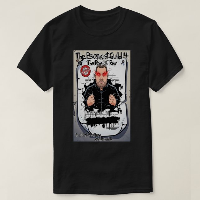 T-shirt La Guilde Psioniciste 4 Sombre (Design devant)