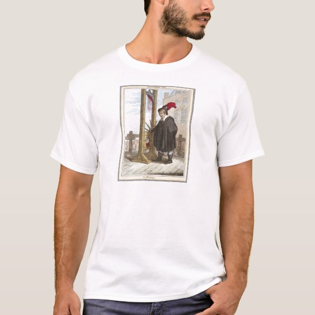 T-shirt La guillotine (Devant)