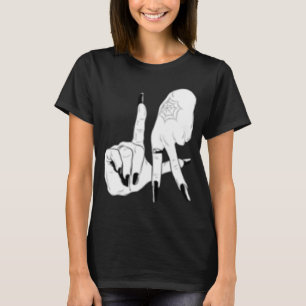 T-shirt LA Hands Witch Original Los Angeles Hand Sign Hall