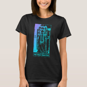 T-shirt La Haute Prêtesse Carte Tarot Rider Waite Witchy
