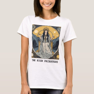 T-SHIRT LA HAUTE PRIESTE - CARTE TAROT