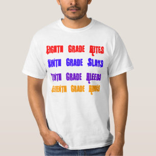 T-shirt La huitième catégorie mord, la neuvième catégorie