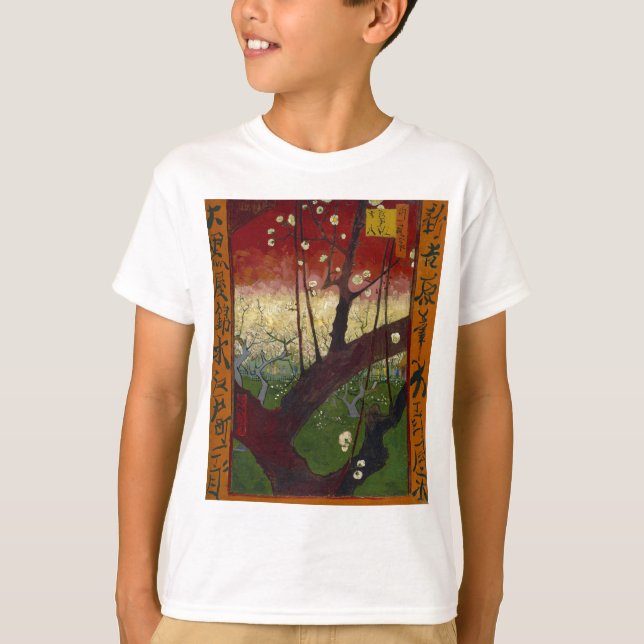 T-shirt La japonaise de Van Gogh après Hiroshige (Devant)